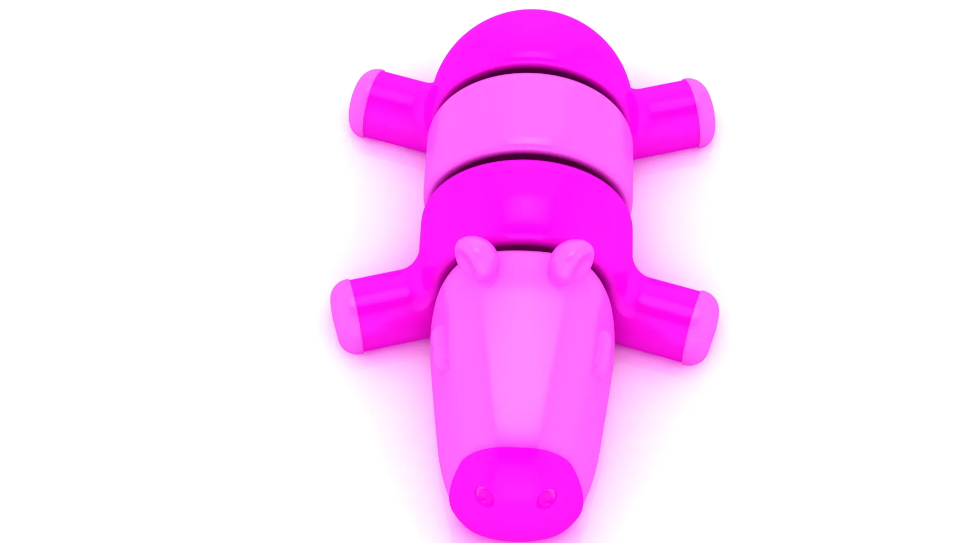 카피바라 장난감 피규어 3D 프린트 모델 .c4d .max .obj .3ds .fbx .stl .blend 
