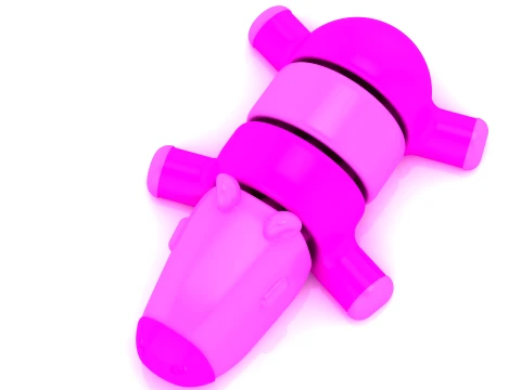 카피바라 장난감 피규어 3D 프린트 모델