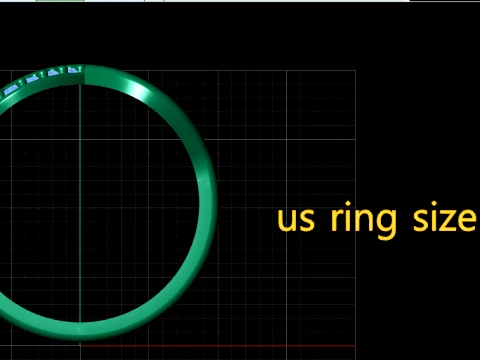 Infinity Diamond Gold Ring 3D Print Model