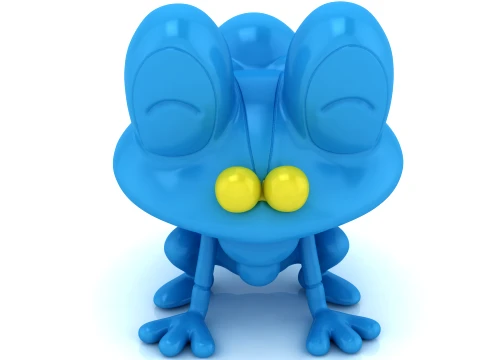 Cute Butterfly Figurine Set 3D Print Model