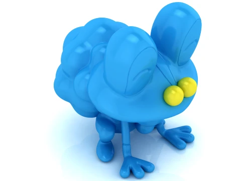 Cute Butterfly Figurine Set 3D Print Model