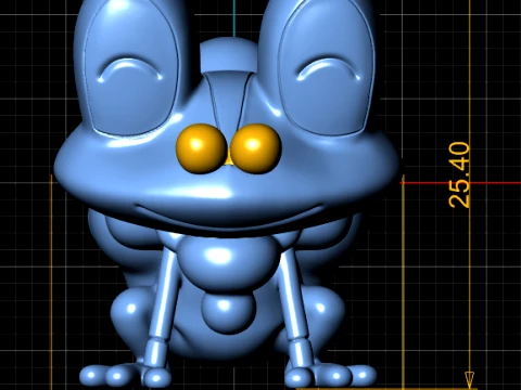 Cute Butterfly Figurine Set 3D Print Model