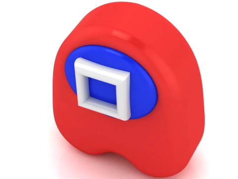Square Symbol Space Crewmate Figurine Set 3D Print Model