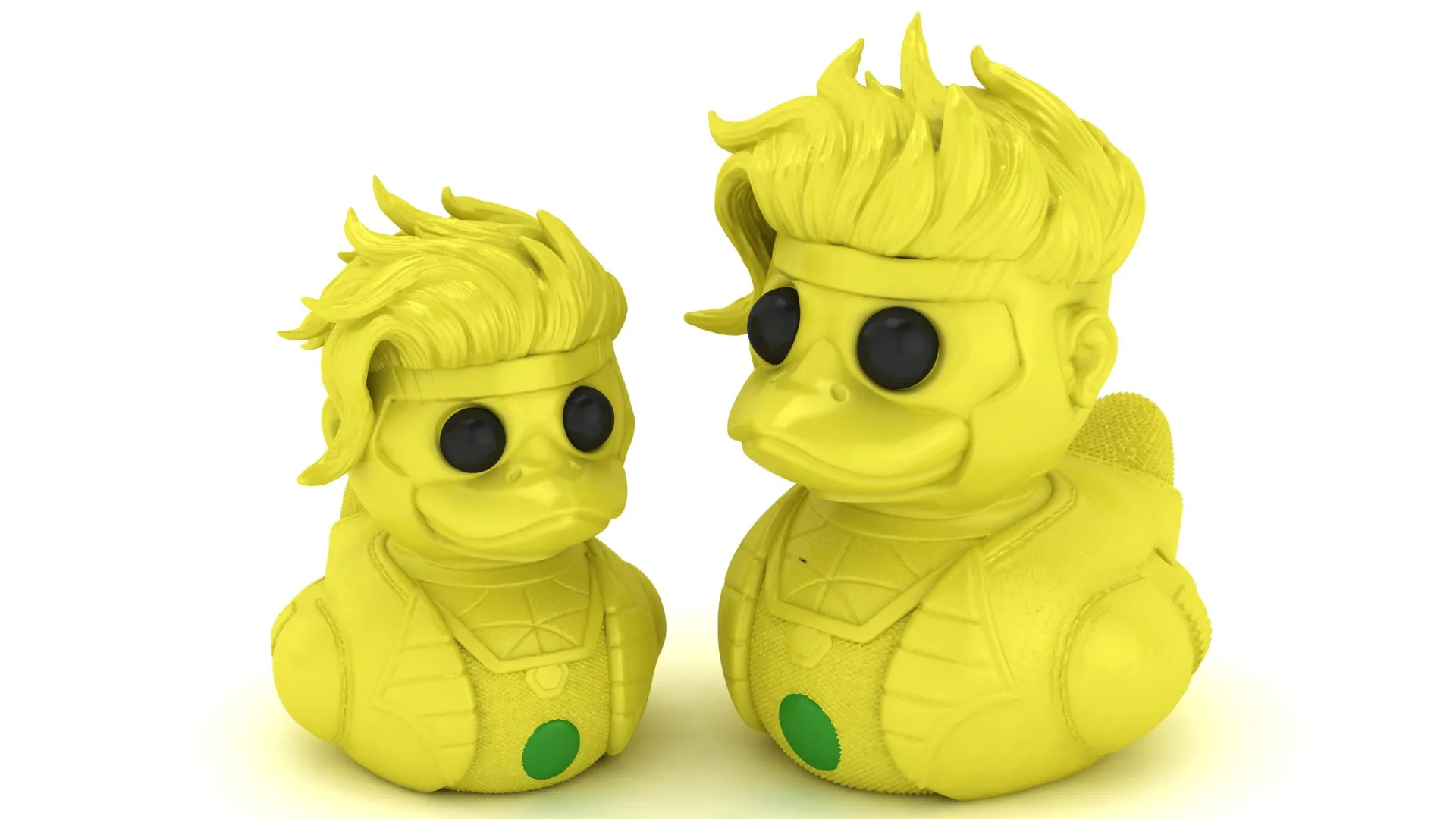 Stylized Monkey Bust Set 3D Print Model .c4d .max .obj .3ds .fbx .stl .blend 
