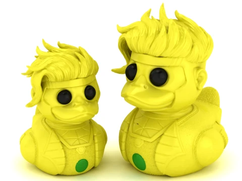Stylized Monkey Bust Set 3D Print Model