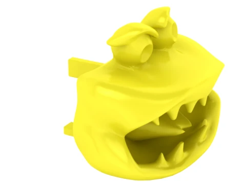 Monster Mouth Pencil Holder Set 3D Print Model