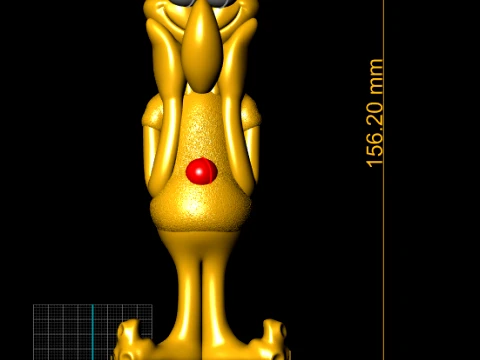 Tall Alien Character Set 3D Print Model