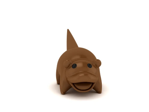 Cute Cartoon Rat Set 3D Print Model