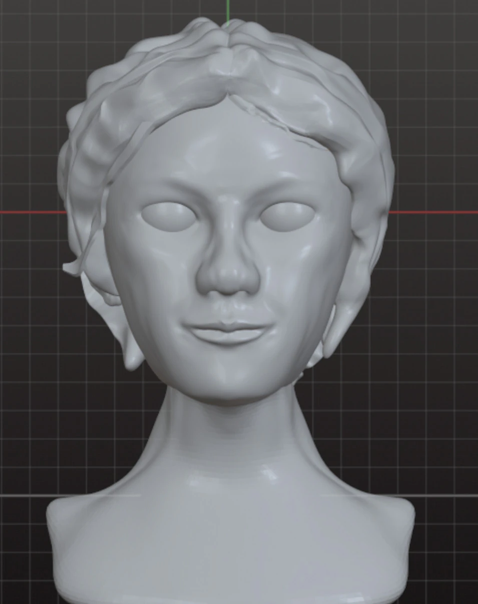 Head 3D Model .c4d .max .obj .3ds .fbx .stl .blend