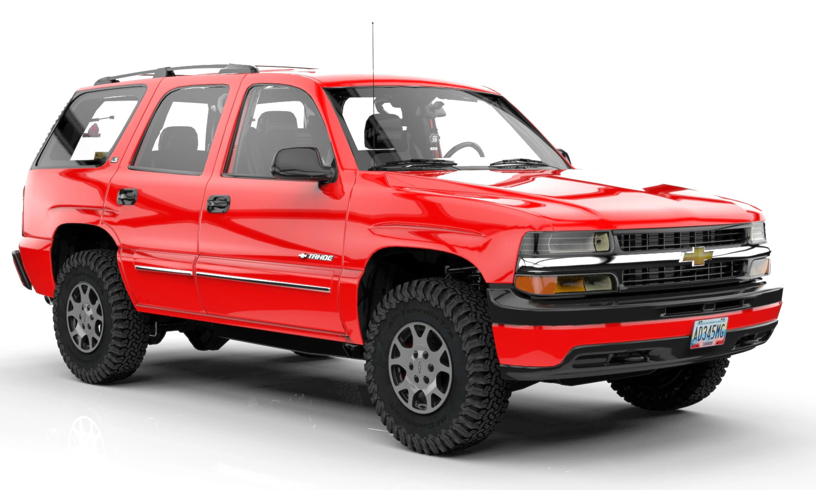 CHEVBROLET TAHOE LS 2002 3D Model .c4d .max .obj .3ds .fbx .stl .blend