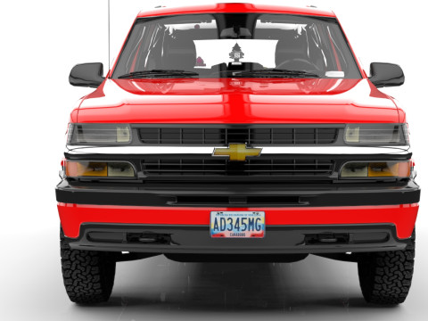 CHEVROLET TAHOE LS 2002 3D Model