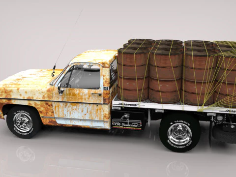 Chevrolet C10 Custom Truck 3D Model