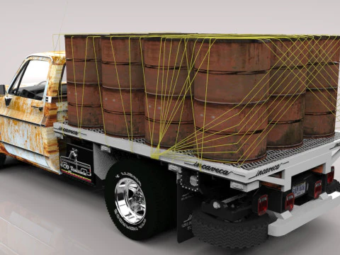Chevrolet C10 Custom Truck 3D Model