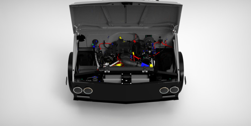 Generische Engine 3D Modell .c4d .max .obj .3ds .fbx .stl .blend 