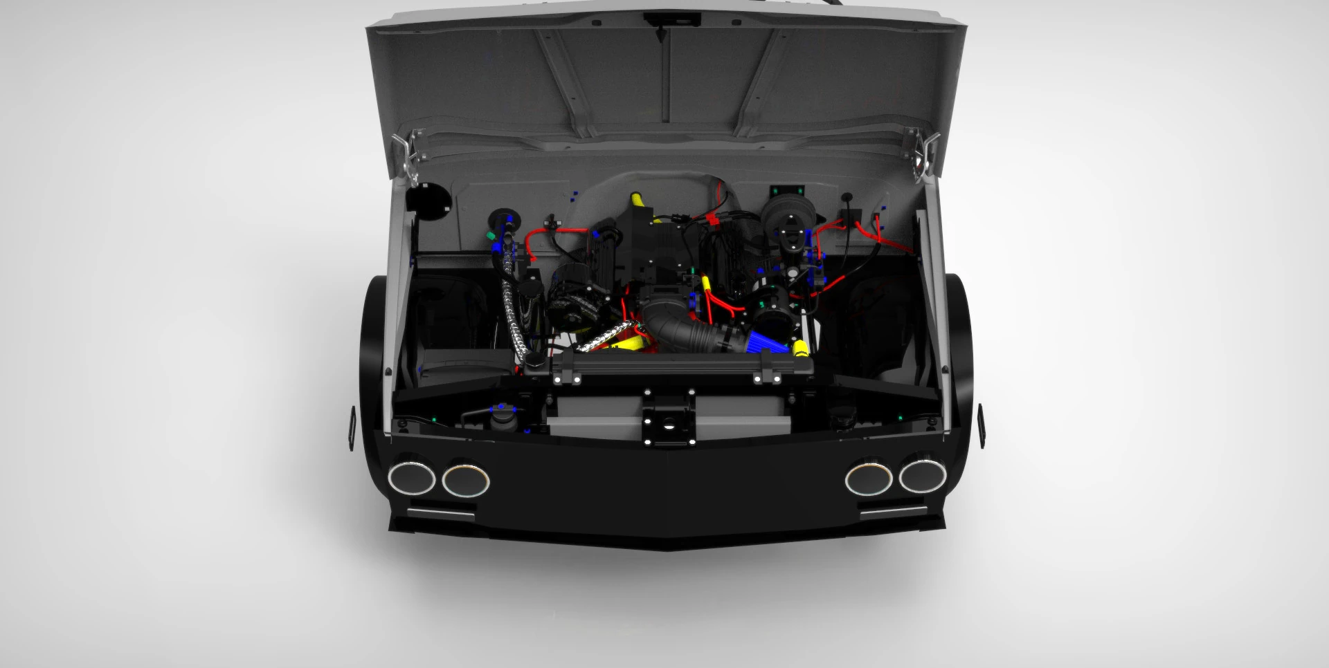 Generic engine 3D Model .c4d .max .obj .3ds .fbx .stl .blend 