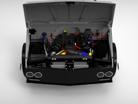 Загальний двигун 3D Модель