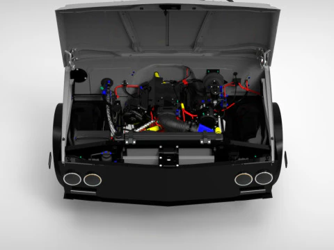 genel motor 3D Model