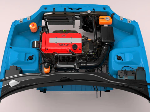 Motore Honda Civic 2000 Modello 3D