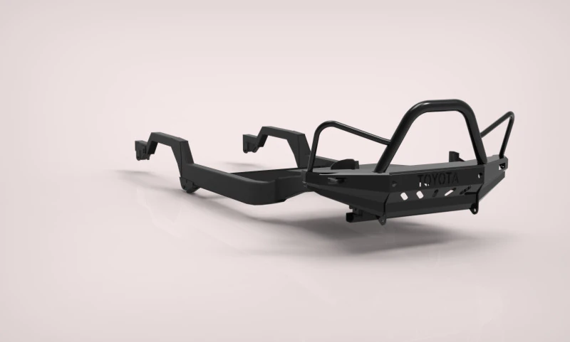 Telaio e paraurti anteriore della serie Toyota J76 Modello 3D .c4d .max .obj .3ds .fbx .stl .blend 