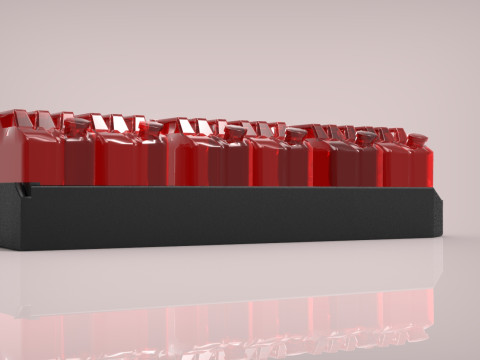 Bidones Diesel 3D Model