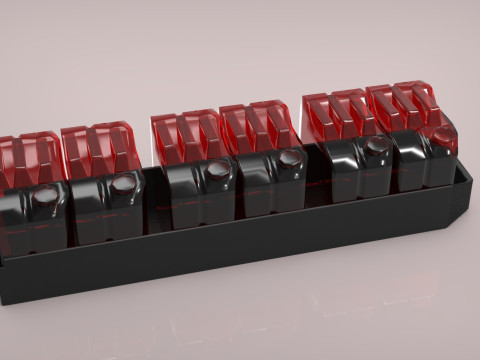 Bidones Diesel 3D Model