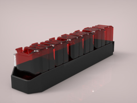 Bidones Diesel 3D Model