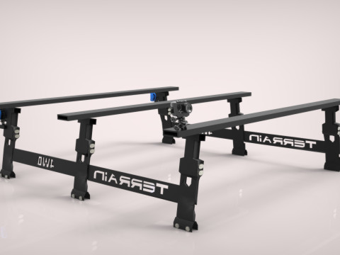 GENERIC ROOF RACK 4WD 3D Model