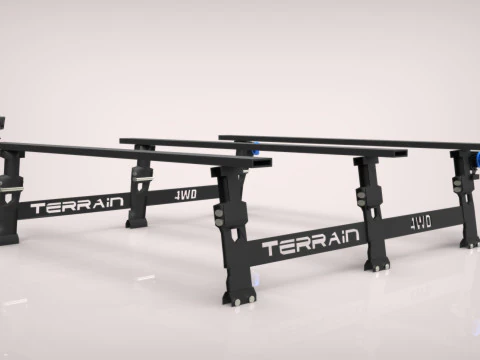 GENERIC ROOF RACK 4WD 3D Model