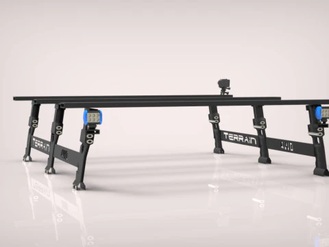 GENERIC ROOF RACK 4WD 3D Model