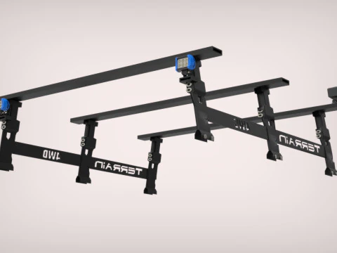 GENERIC ROOF RACK 4WD 3D Model