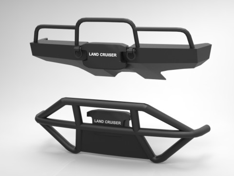 GENERIC TOYOTA BUMPERS 3D Model