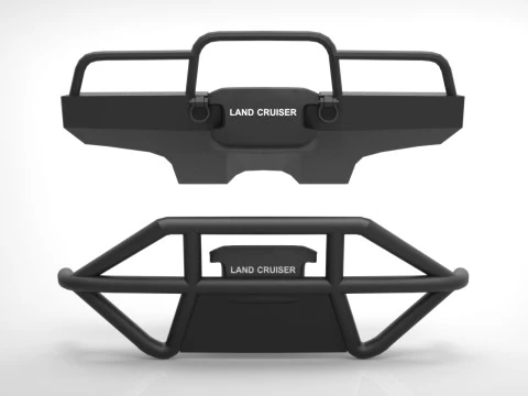 GENERIC TOYOTA BUMPERS 3D Model