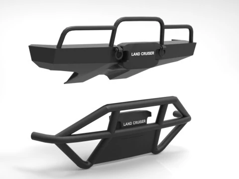 GENERIC TOYOTA BUMPERS 3D Model