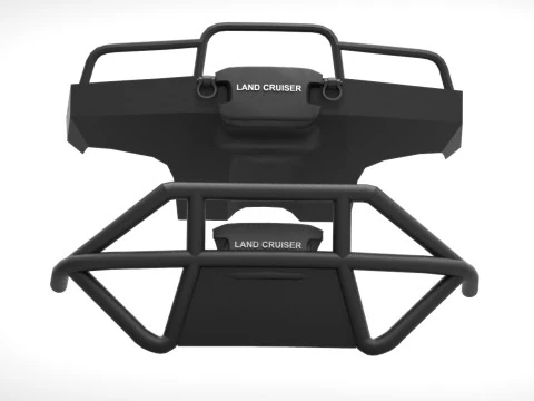 GENERIC TOYOTA BUMPERS 3D Model