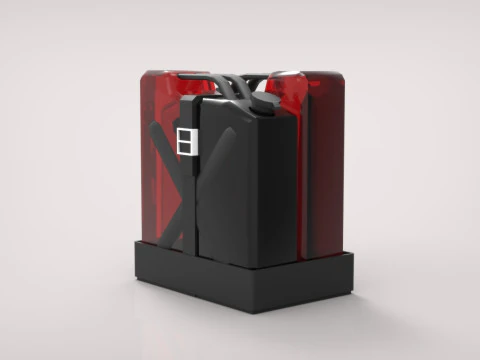 FUEL RESERVE CAN 3D Model