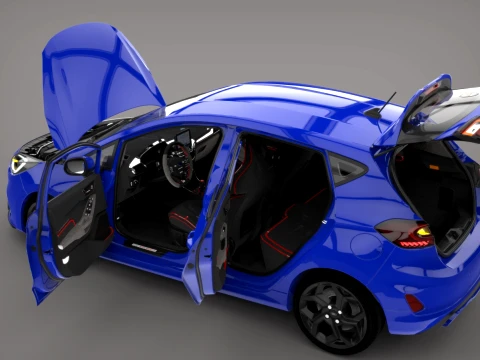 Coche Generico ST 2020 3D Model
