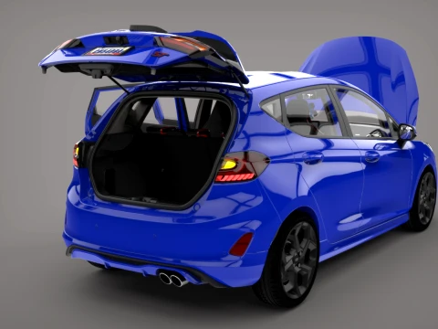 Coche Generico ST 2020 3D Model