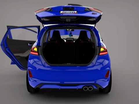 Coche Generico ST 2020 3D Model
