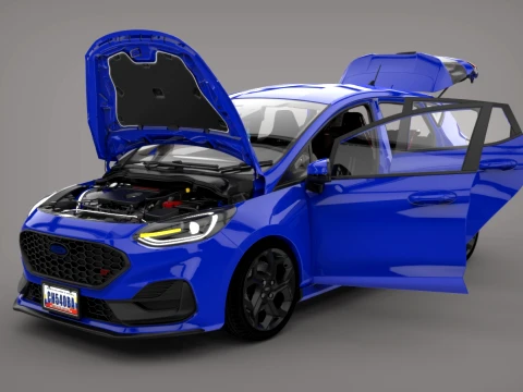 Coche Generico ST 2020 3D Model