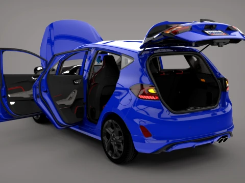 Coche Generico ST 2020 3D Model