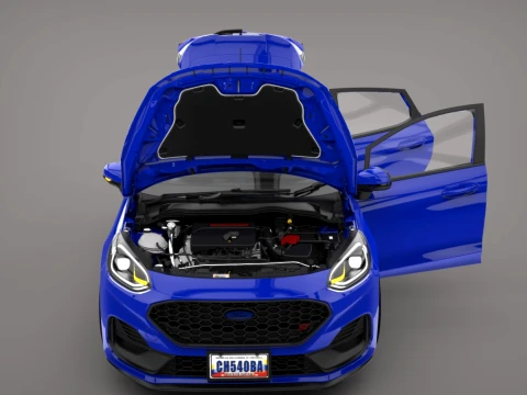 Coche Generico ST 2020 3D Model