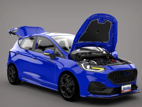 Coche Generico ST 2020 3D Model