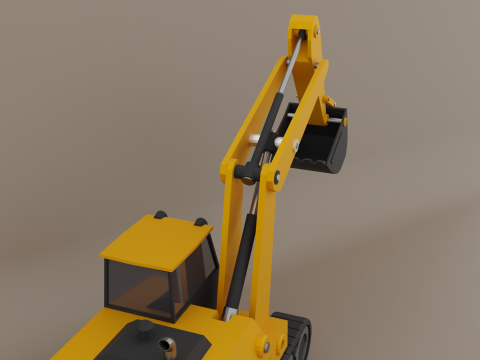 Crawler Excavator - Heavy Vehicle Modelo 3D