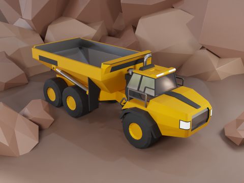 Articulated Hauler - Heavy Vehicle Modelo 3D