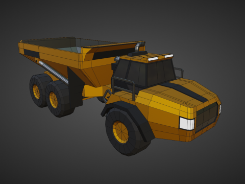 Articulated Hauler - Heavy Vehicle Modelo 3D
