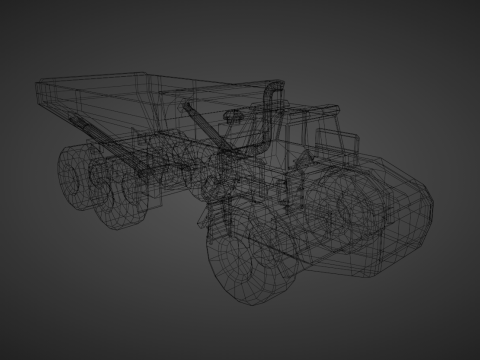 Articulated Hauler - Heavy Vehicle Modelo 3D