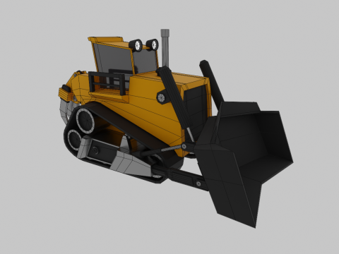 Bulldozer - Heavy Vehicle Modelo 3D