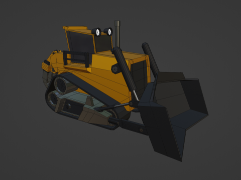 Bulldozer - Heavy Vehicle Modelo 3D