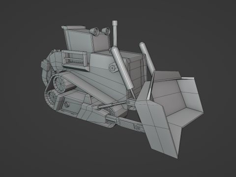 Bulldozer - Heavy Vehicle Modelo 3D