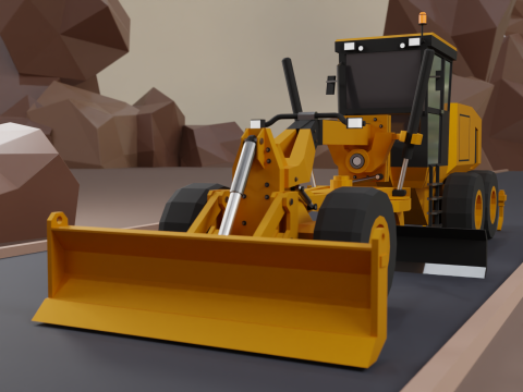 Motor Grader - Heavy Vehicle 3D Model
